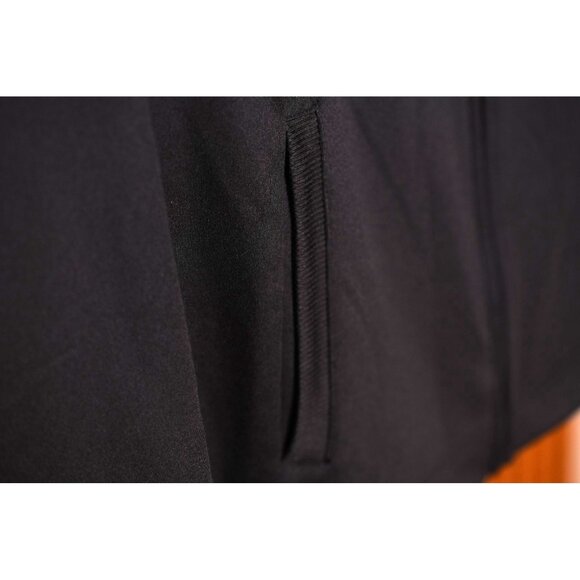 New! BEBE SPORT RIB MIX JACKET 22% SPANDEX BLACK | MEDIUM | BB2442A | MSRP $99 - Picture 4 of 12